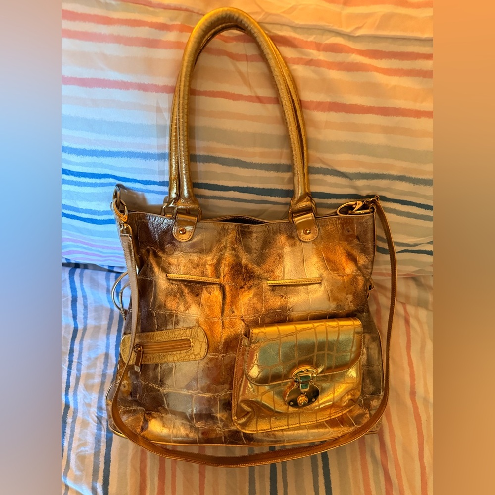 Miss Mac Couture Design Genuine Leather Bag